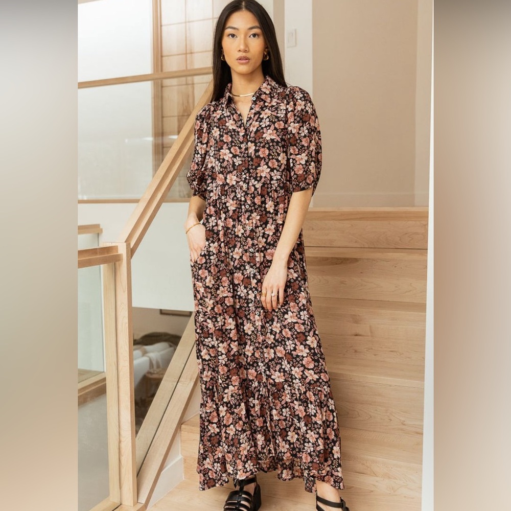 Floral maxi dress